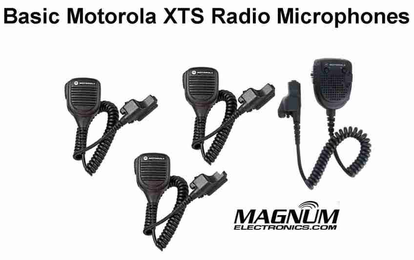 Basic Motorola XTS Radio Microphones