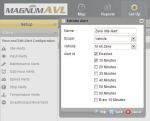Magnum AVL Idle Alert Setup