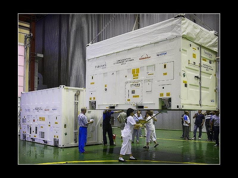 Globalstar Loads Satellites