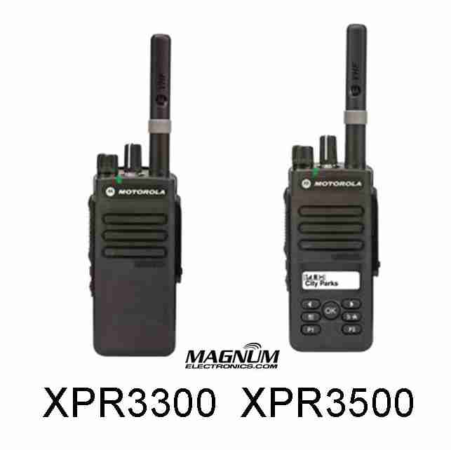 Motorola MOTOTRBO XPR3300, XPR3500