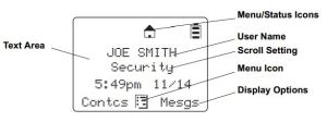 Info Displayed on DTR
