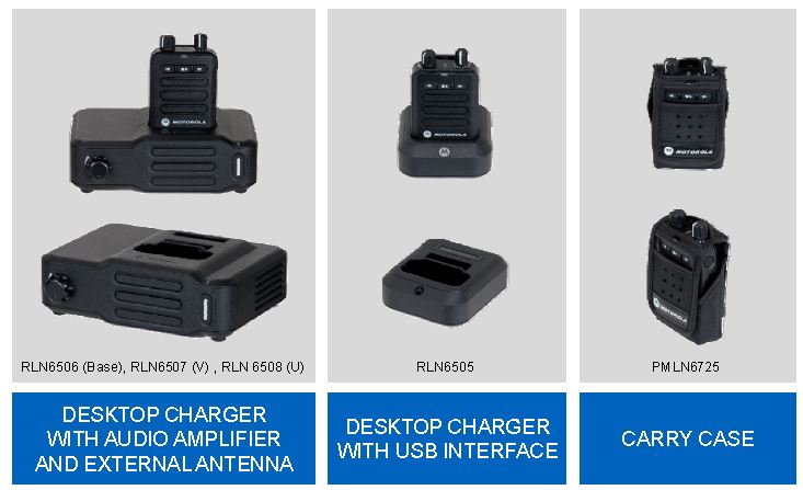 Minitor VI Accessories