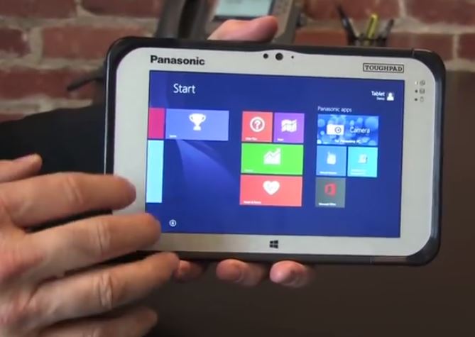 Rugged Windows 4G LTE tablet