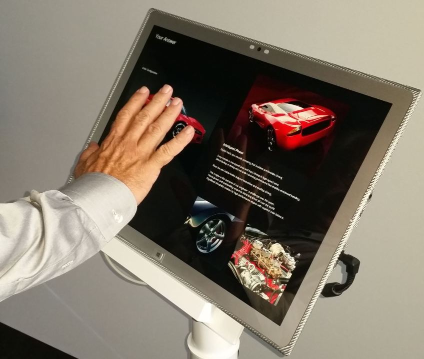 Toughpad 4K at Panasonic Innovation Center