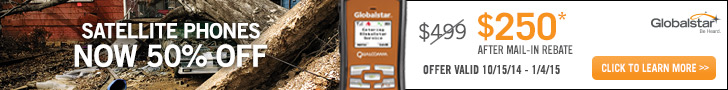 Globalstar 50% Off Promo