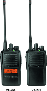 VX-261, VX-264 VHF and UHF Analog Radios