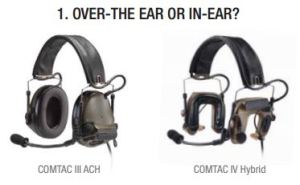 Over the Ear or Earplug