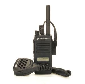 UHF XPR 3500e with Remote Speaker-Mic