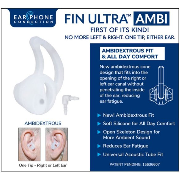 Comfortable Ear Tip for Acoustic Tube