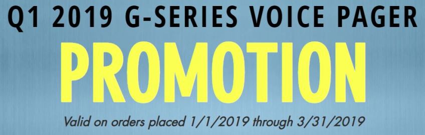 G1 G4 G5 Voice Alert Pagers